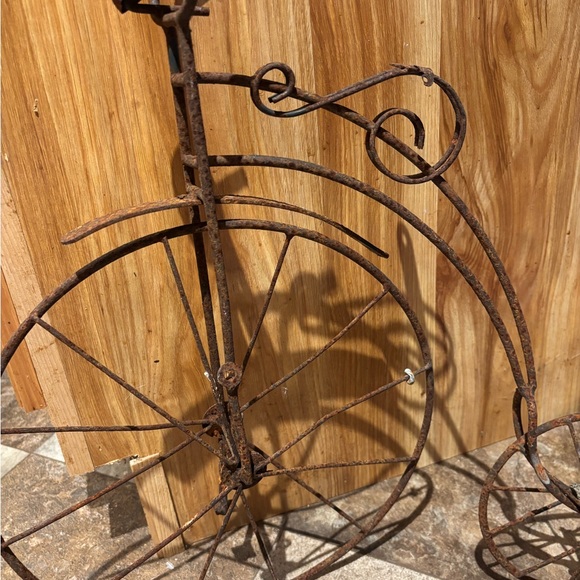 Vintage Metal Penny Farthing Bicycle wall decor-rustic - Picture 7 of 8